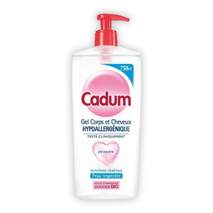Cadum - Gel douche hypoallergénique corps et cheveux - Supermarchés Match