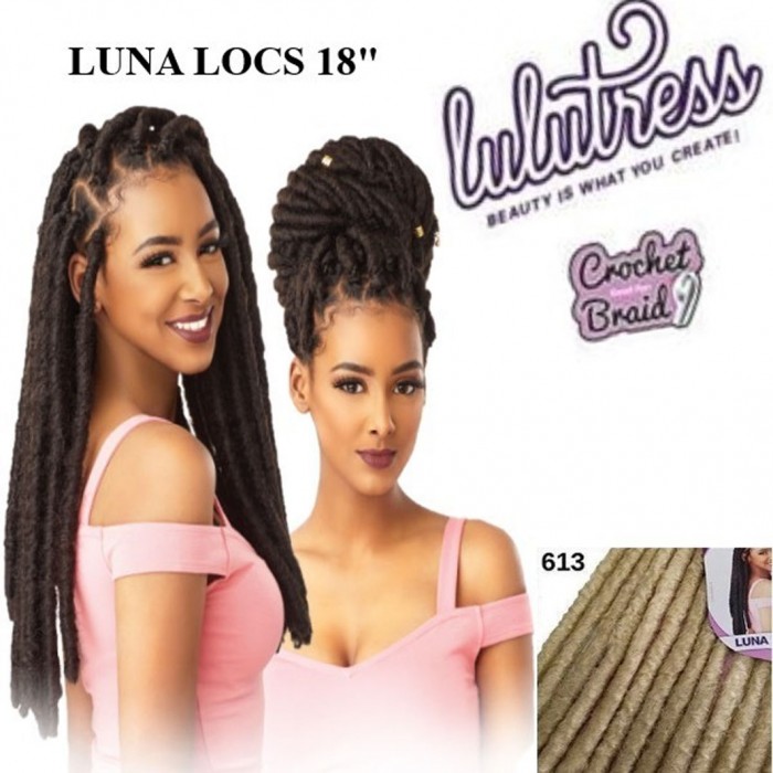 SENSATIONNEL LULUTRESS LUNA LOCS 18" COLOR 613...