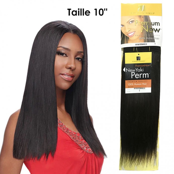 SENSATIONNEL PREMIUM NOW 100% HUMAN HAIR HH YAKI PERM WVG 10" COLOR 2...