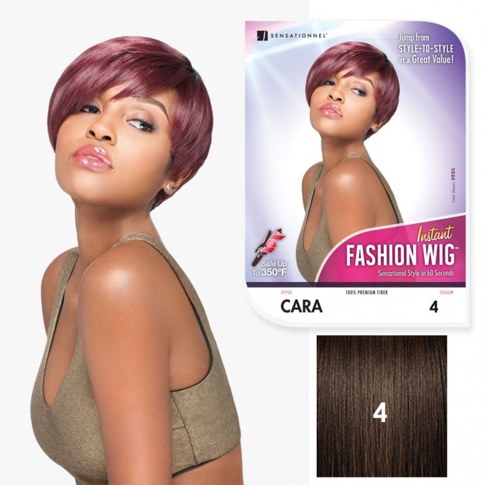 SENSATIONNEL INSTANT FASHION WIG CARA COLOR 4...