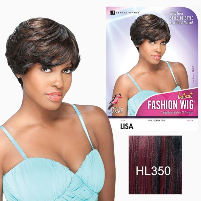 SENSATIONNEL INSTANT FASHION WIG LISA COLOR HL350