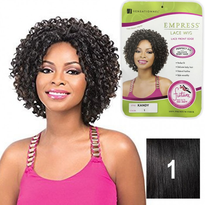 SENSATIONNEL EMPRESS LACE WIG FRONT EDGE KANDY COLOR 1