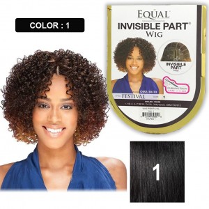 SHAKE-N-GO EQUAL INVISIBLE PART WIG W/G FESTIVAL COLOR 1...