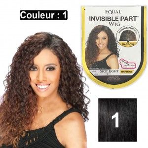 SHAKE-N-GO EQUAL INVISIBLE PART WIG NARROW SPOT LIGHT COLOR 1...