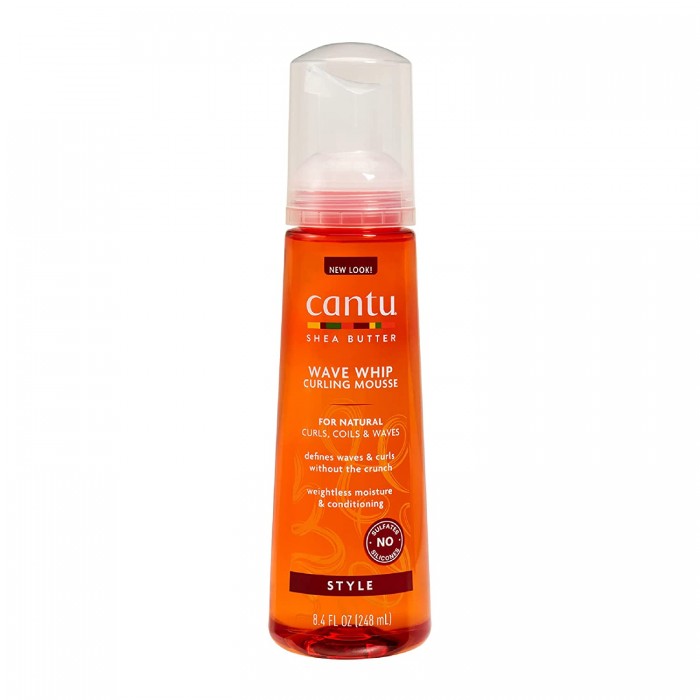 CANTU SHEA BUTTER FOR NATURAL HAIR WAVE WHIP CURLING MOUSSE...