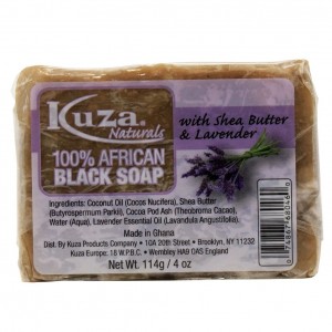 KUZA NATURALS 100% AFRICAN BLACK SOAP...