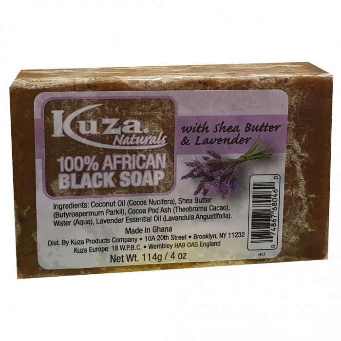 KUZA NATURALS 100% AFRICAN BLACK SOAP...