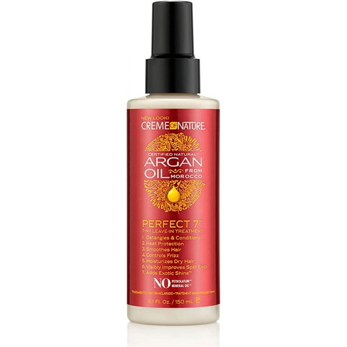 CREME OF NATURE ARGAN OIL PERFECT 7-N-1 LEAVE-IN TREATMENT...