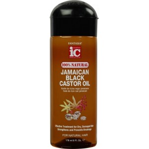 IC FANTASIA 100% NATURAL JAMAICAN BLACK CASTOR OIL...