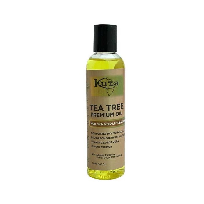 KUZA TEA TREE PREMIUM OIL HAIR SKIN & SCALP TREATMENT...