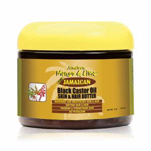 JAMAICAN MANGO & LIME BLACK CASTOR OIL SKIN & HAIR BUTTER