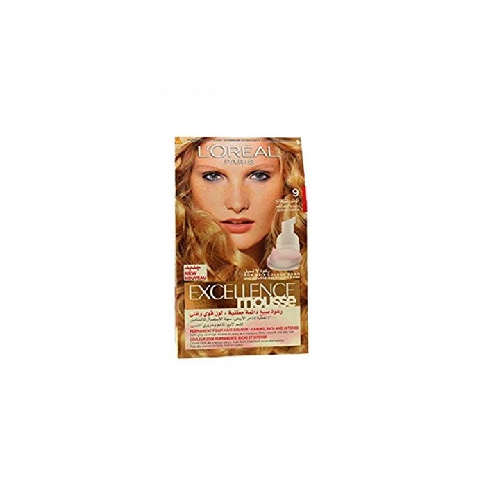 L'OREAL EXCELLENCE MOUSSE 9 PURE LIGHT BLONDE