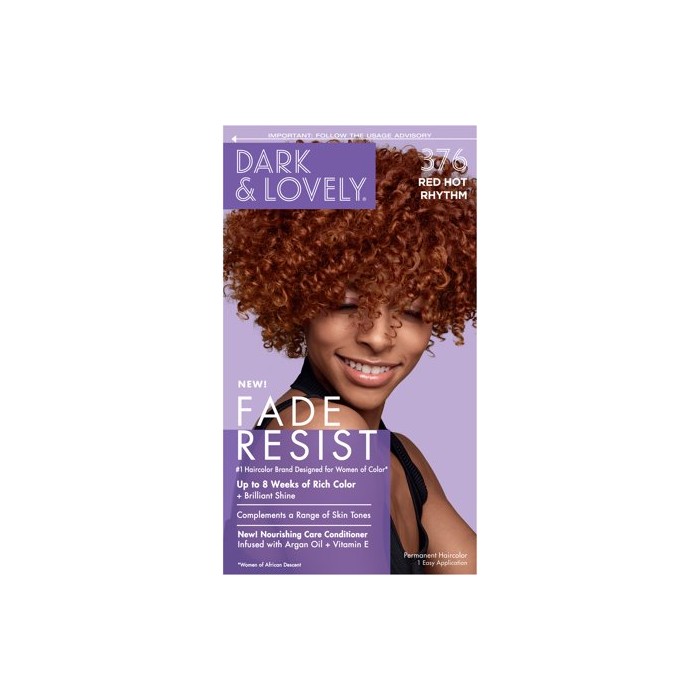 DARK AND LOVELY FADE RESIST 376 RED HOT RHYTHM...