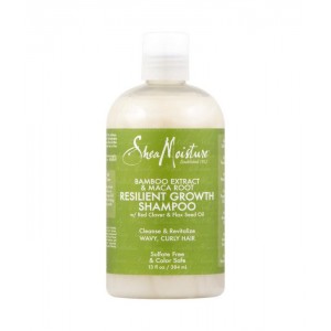 SHEA MOISTURE BAMBOO EXTRACT & MACA ROOT RESILIENT GROWTH SHAMPOO