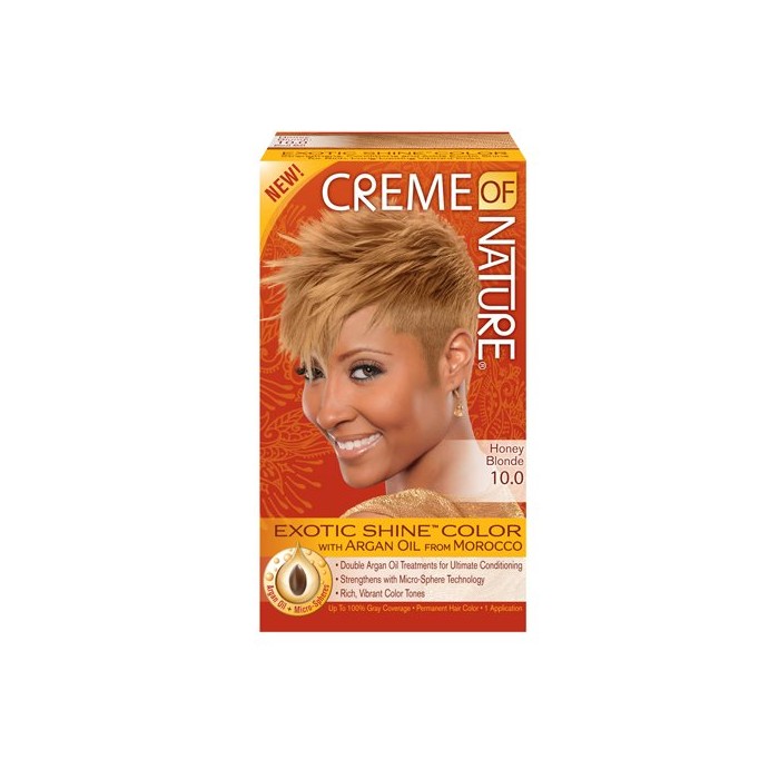CREME OF NATURE 10.0 BLOND MIEL EXOTIC SHINE COLOR