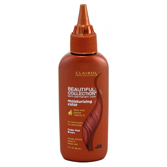 CLAIROL PROFESSIONAL BEAUTIFUL COLLECTION MOISTURING COLOR CEDAR RED BROWN