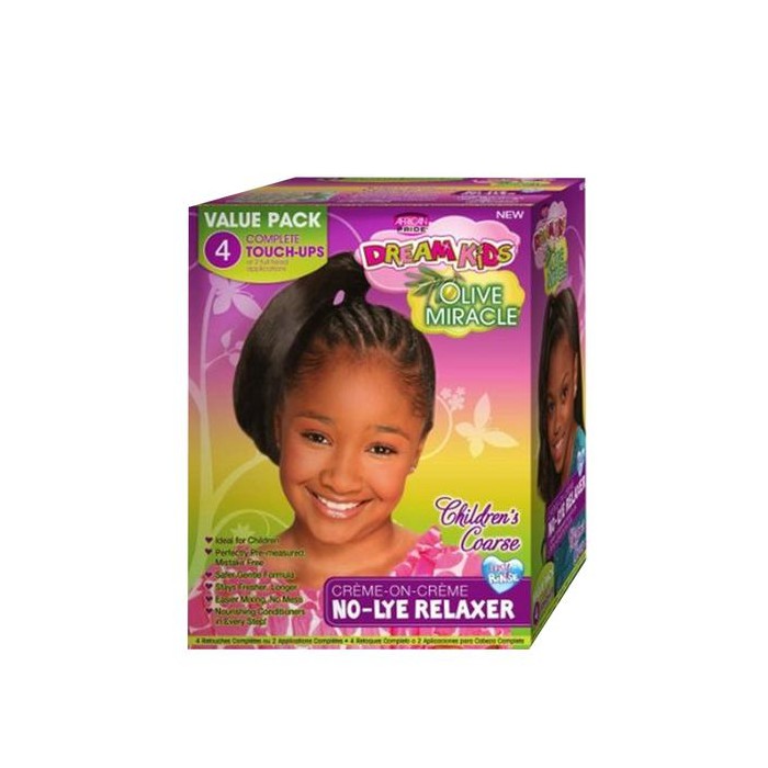 DREAM KIDS OLIVE MIRACLE CREME RELAXER COARSE