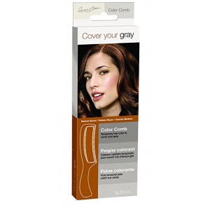 COVER YOUR GRAY COLOR COMB FOR WOMEN CHÂTAIN MOYEN