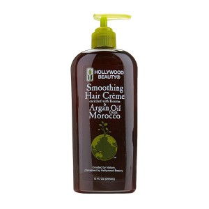HOLLYWOOD BEAUTY SMOOTHING HAIR CREME ARGAN OIL MOROCCO