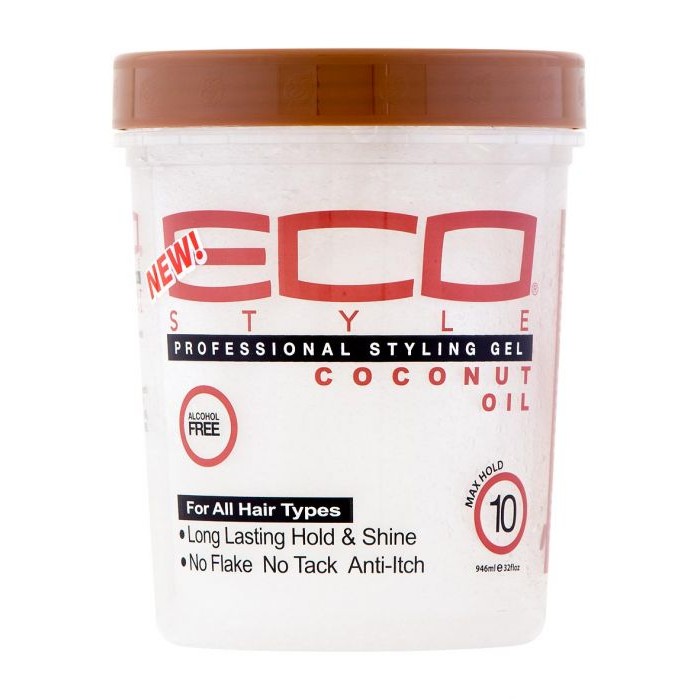 ECO STYLE GEL COCONUT OIL 10 MAX HOLD