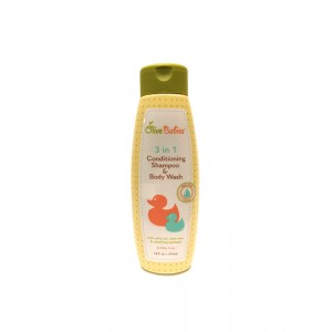 OLIVE BABIES 3 IN 1 CONDITIONING SHAMPOO & BODY WASH