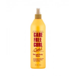 CARE FREE CURL GOLD HAIR AND SCALP SPRAY
