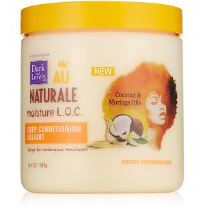 DARK AND LOVELY AU NATURALE MOISTURE L.O.C DEEP CONDITIONING DELIGHT