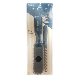 SOFT MINI WAVE BRUSH #2123 - 100% PURE BOAR FEATURES