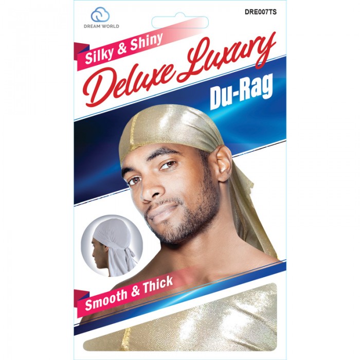 DREAM WORLD SILKY & SHINY DELUXE LUXURY DU-RAG