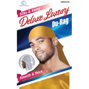 DREAM WORLD DELUXE LUXURY DU-RAG SMOOTH & THICK DRE007GD