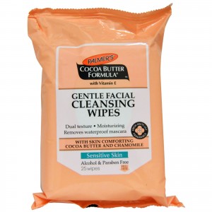 PALMER'S COCOA BUTTER GENTLE FACIAL CLEANSING WIPES