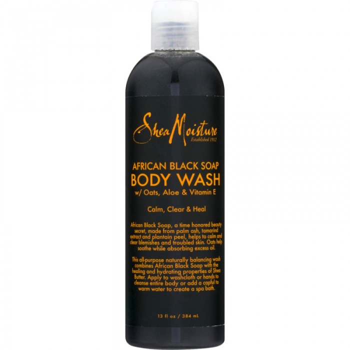 SHEA MOISTURE AFRICAN BLACK SOAP SOOTHING BODY WASSH
