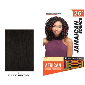 AFRICAN COLLECTION CROCHET BRAID JAMAICAN BOUNCE 26¨COLOR 2