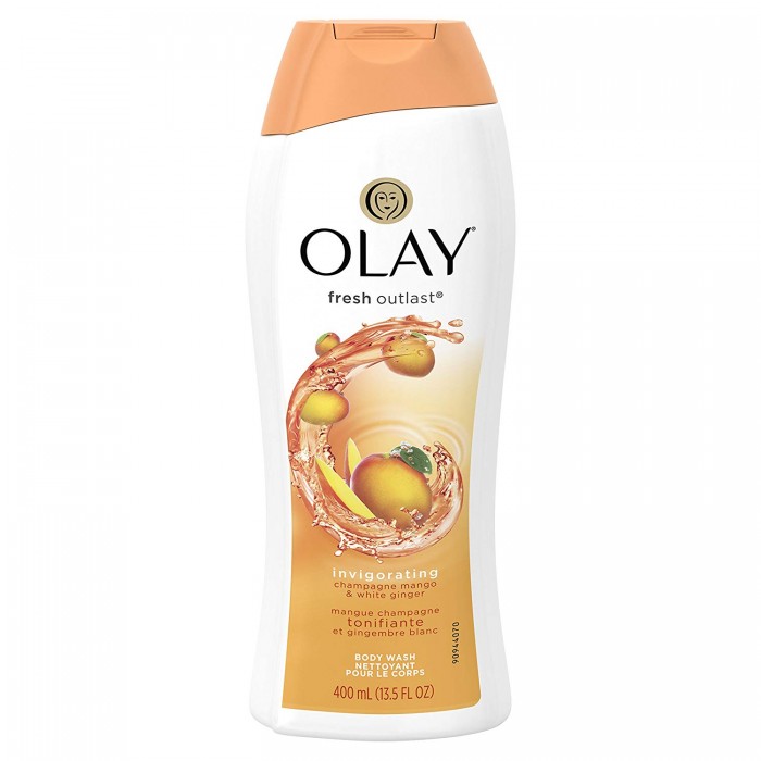 OLAY INVIGORATING CHAMPAGNE MANGO & WHITE GINGER BODY WASH