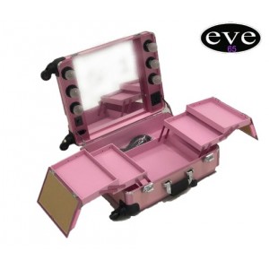 EVE 65 VALISE MOYENNE MAKEUP AVEC AMPOULE ROSE PETITE