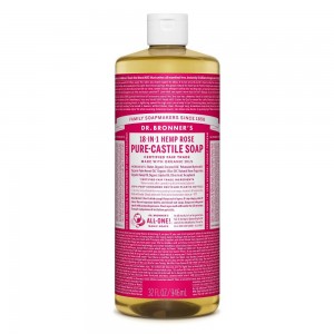 DR BRONNER'S ROSE PURE CASTILE SOAP 946 ml