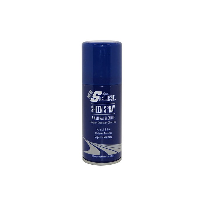 LUSTER'S SCURL SHEEN SPRAY A NATURAL BLEND OF...