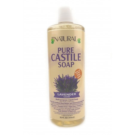 DR NATURAL PURE CASTILE SOAP LAVENDER