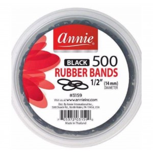 ANNIE BLACK RUBBER BANDS 500