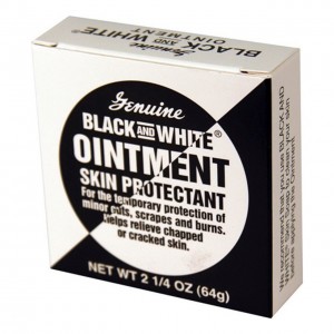 BLACK AND WHITE OINTMENT SKIN PROTECTANT