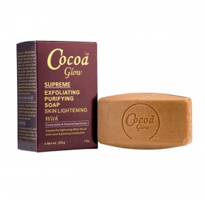 COCOA GLOW SUPREME EXFOLIATING PURIFYING SOAP