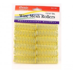 ANNIE PROFESSIONAL WIRE MESH ROLLERS...