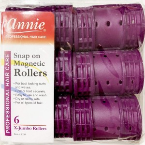 ANNIE PROFESSIONAL SNAP ON MAGNETIC ROLLERS...