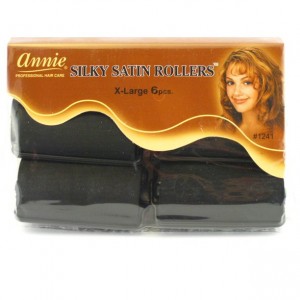 ANNIE PROFESSIONAL SILKY SATIN ROLLERS...