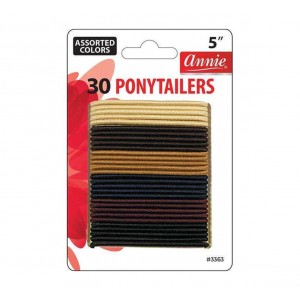 ANNIE 30 PONYTAILERS ASSORTED COLORS...