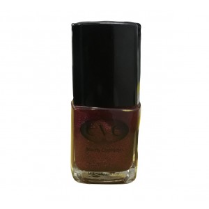 EVE 65 NAIL LACQUER VERNIS RED + FUCHSIA GLUTER...