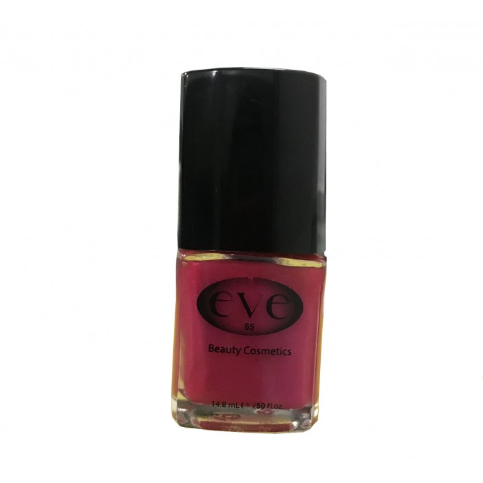 EVE 65 NAIL LACQUER VERNIS FUCHSIA + VIOLET & RED PEARLS...