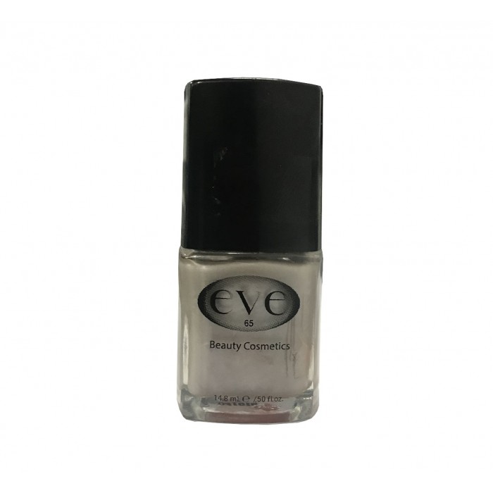 EVE 65 NAIL LACQUER VERNIS BROWN + WHITE PEARL...