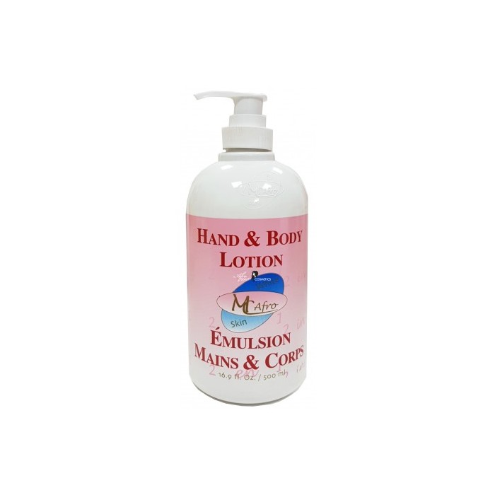MR AFRO HAND& BODY LOTION EMULSION MAINS&CORPS